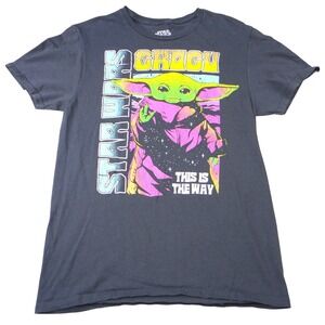 Star Wars Grogu The Child Mad Engine T Shirt Youth Boys Size S/C/P‎